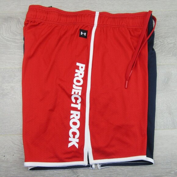 Under Armour Project Rock Training RWB Shorts Men's Size Medium NEW - Picture 4 of 12